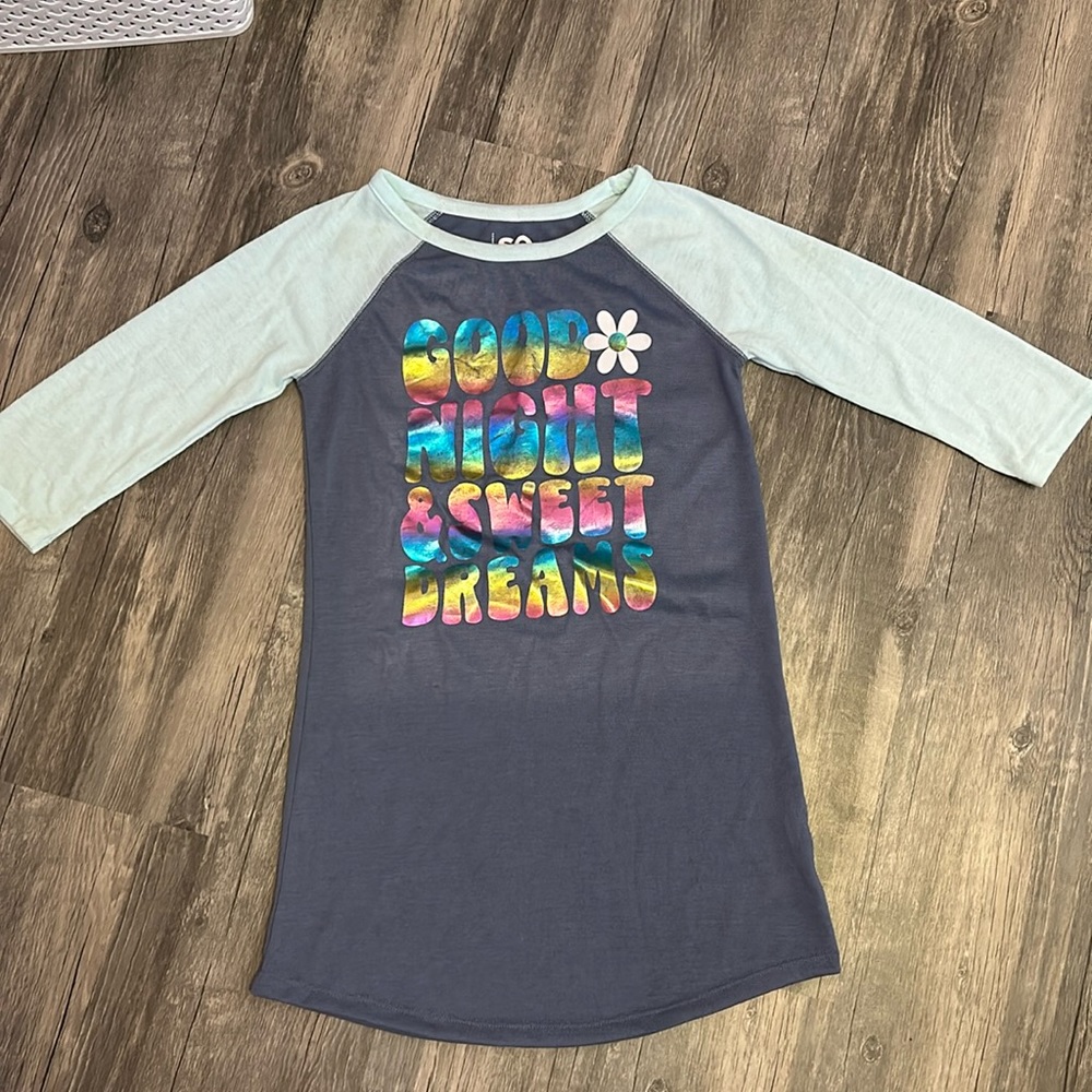 Long sleeve nightgown girls 6x